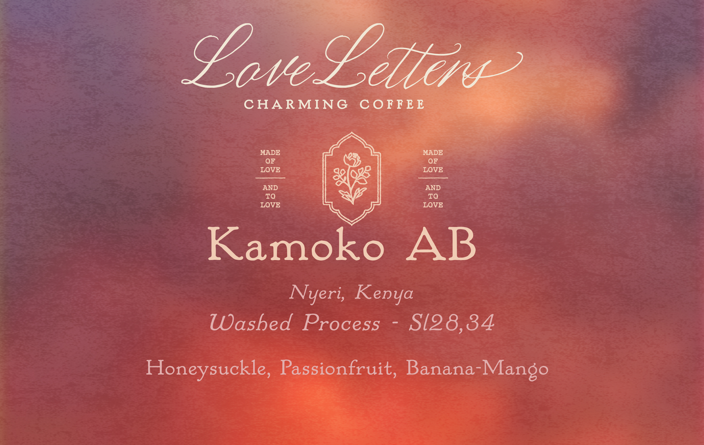 Kamoko AB - Nyeri, Kenya SL28&34 - Washed Process