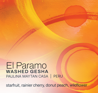 El Paramo - Paulina Maytan Casa - Washed Gesha - Peru