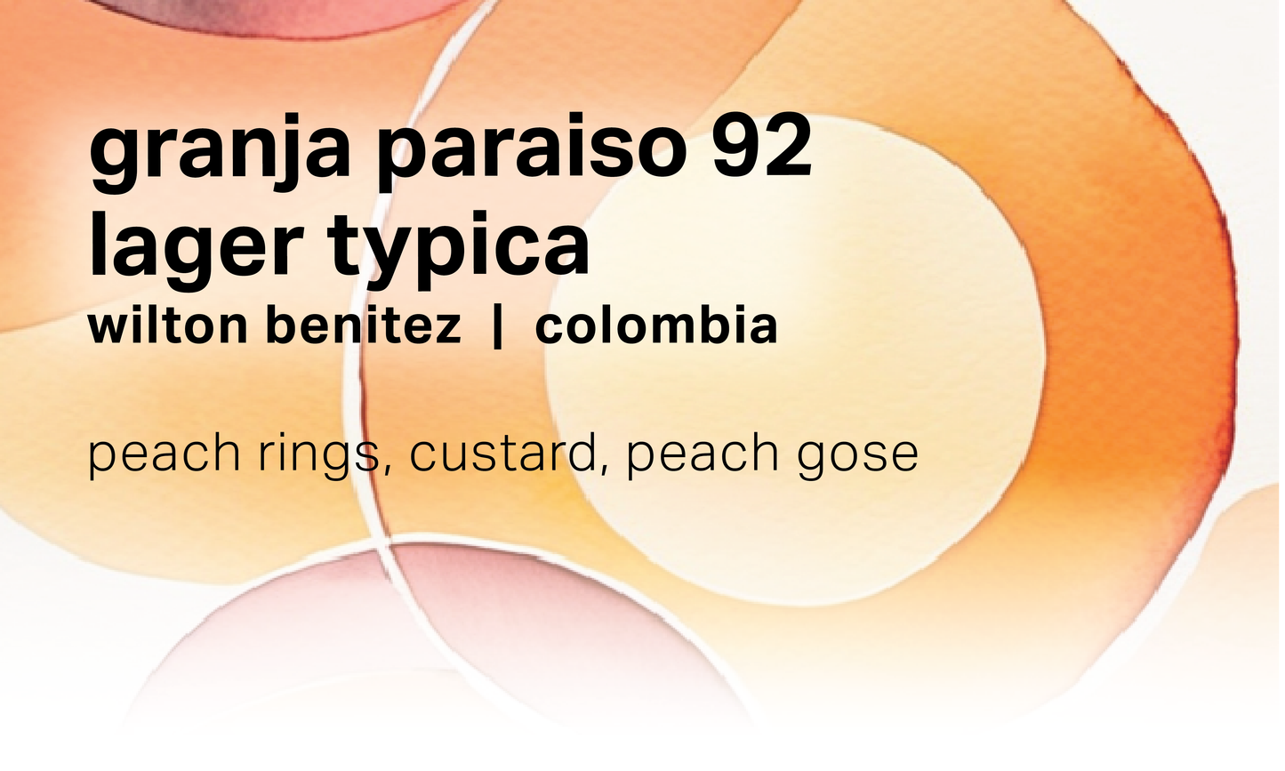 Granja Paraiso 92 - Lager Typica - Colombia