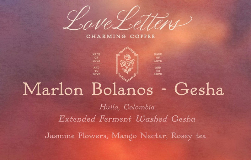 Marlon Bolaños - Gesha Washed