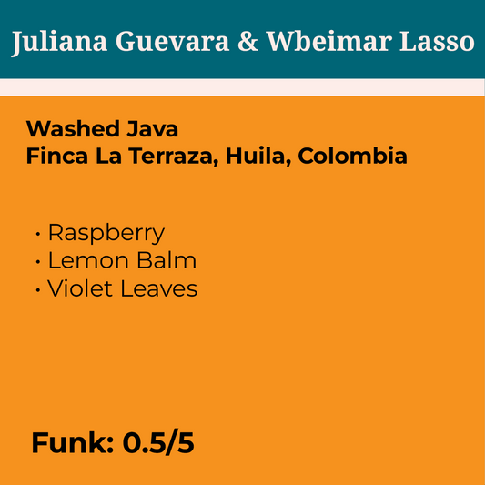 Juliana Guevara & Wbeimar Lasso Washed Java