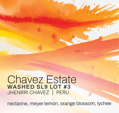 Chavez Estate Lot #3 - Jhenrri Chavez - Washed SL9 - Peru