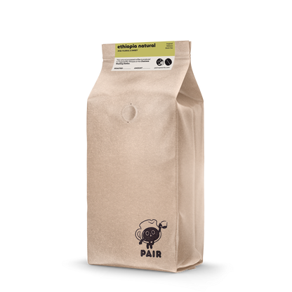 #132 Natural-Processed Coffee Beans from Ethiopia