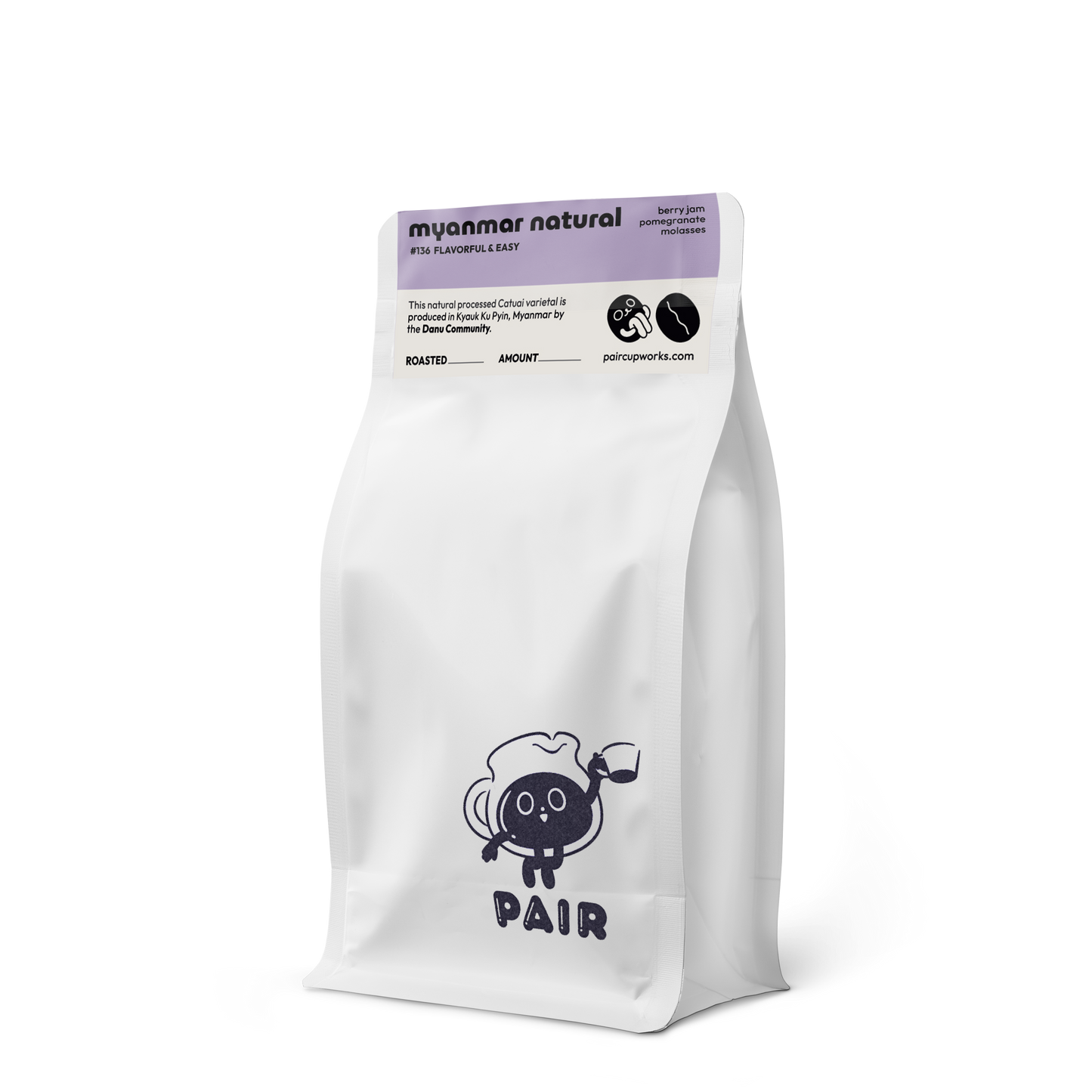 #136 Natural-Processed Coffee Beans from Myanmar