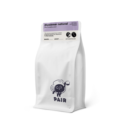#136 Natural-Processed Coffee Beans from Myanmar