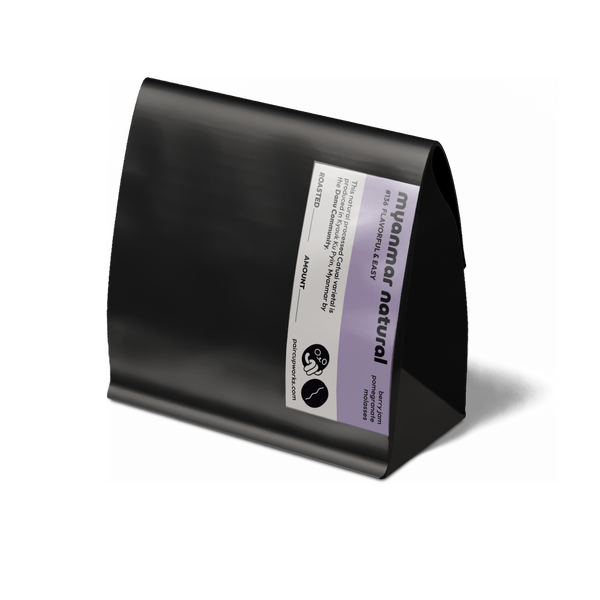 #136 Natural-Processed Coffee Beans from Myanmar