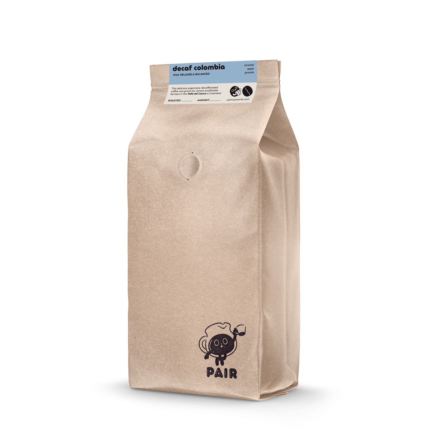 #145 Sugarcane Decaffeinated Wash-Processed Coffee Beans from Colombia