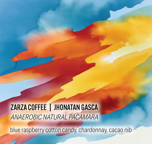 Zarza Coffee - Jhonatan Gasca - Anaerobic Natural Pacamara - Colombia