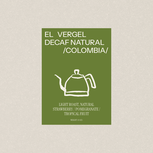 EL VERGEL DECAF NATURAL