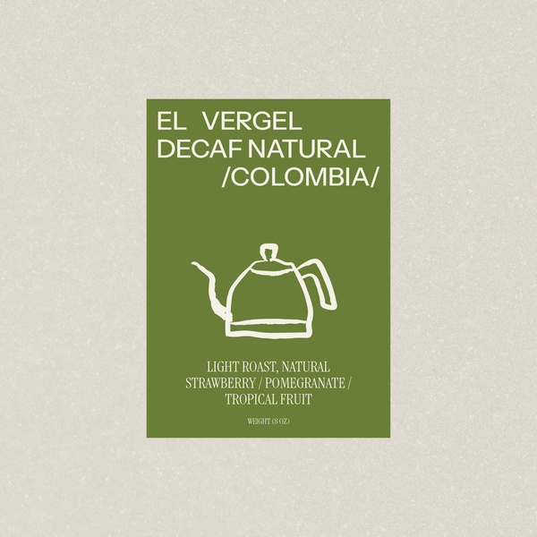 EL VERGEL DECAF NATURAL