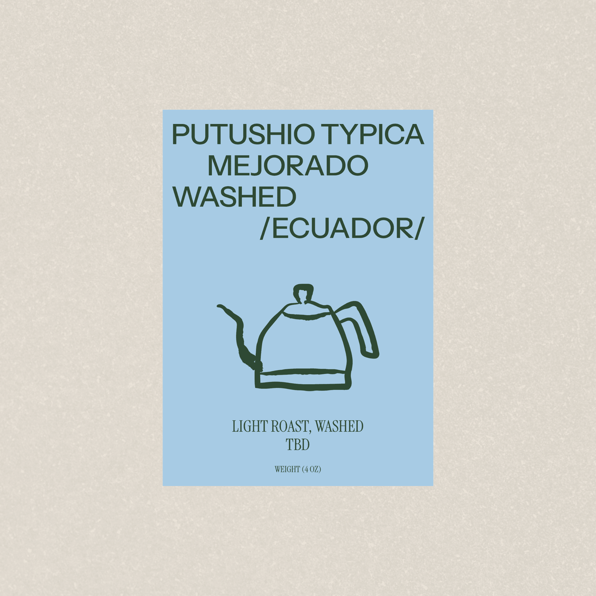 PUTUSHIO TYPICA MEJORADO WASHED